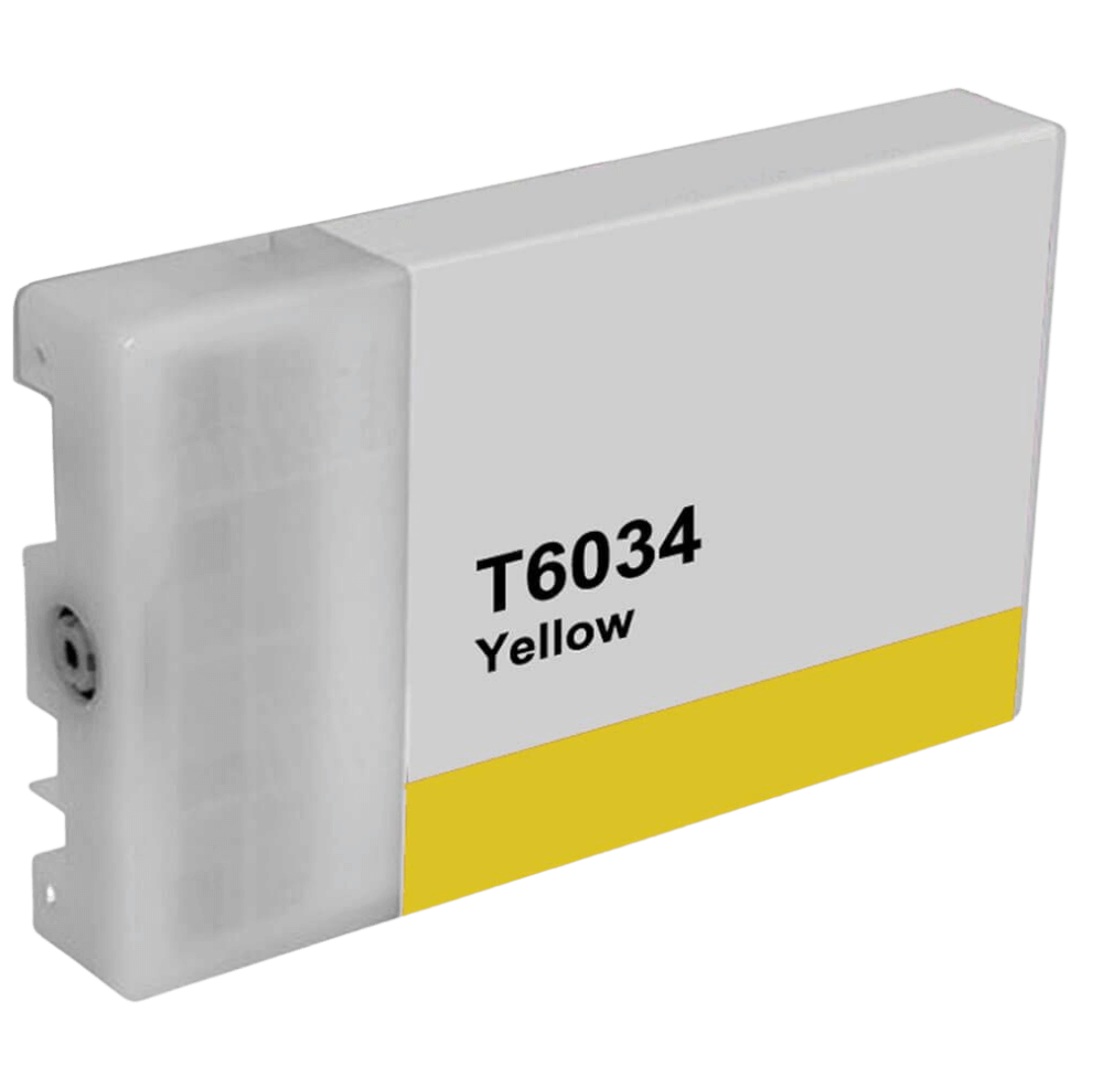 Epson T6034 XL gul kompatibel bläckpatron 220 ml. (C13T603400)