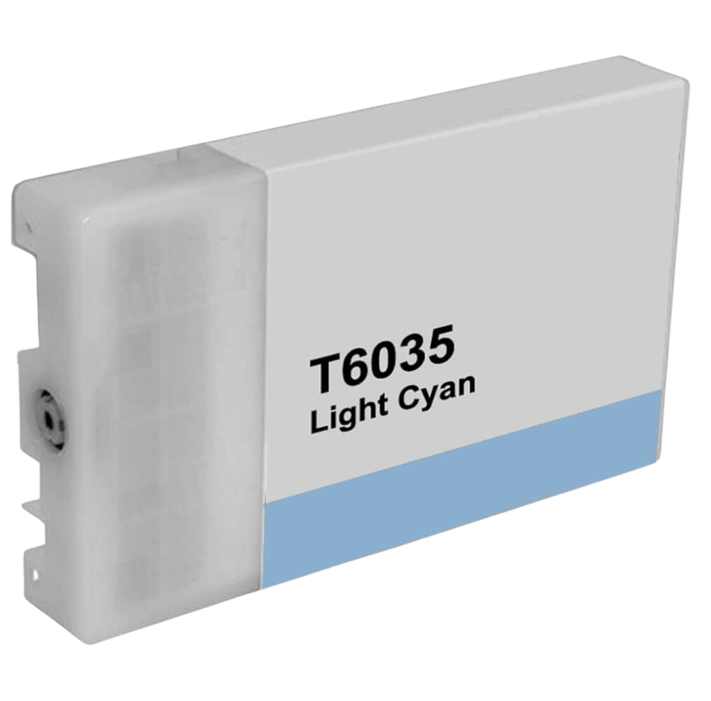 Epson T6035 XL ljus cyan kompatibel bläckpatron 220 ml. (C13T603500)