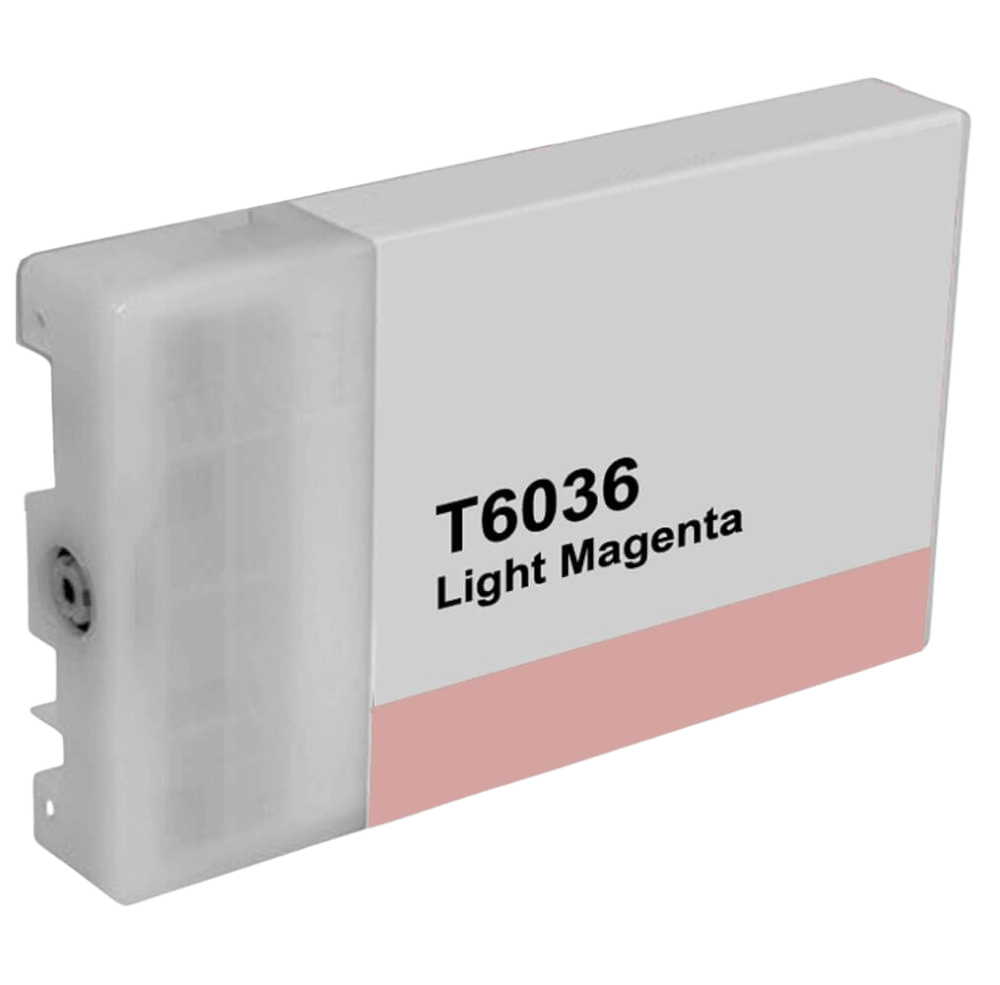 Epson T6036 XL ljus magenta kompatibel bläckpatron 220 ml. (C13T603600)