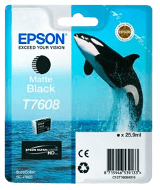 Epson T7602 cyan original bläckpatron 25,9 ml. (C13T76024010)