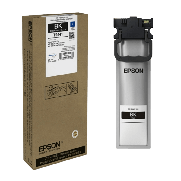 Epson T9441 svart original bläckpatron 3000 sider (C13T944140)