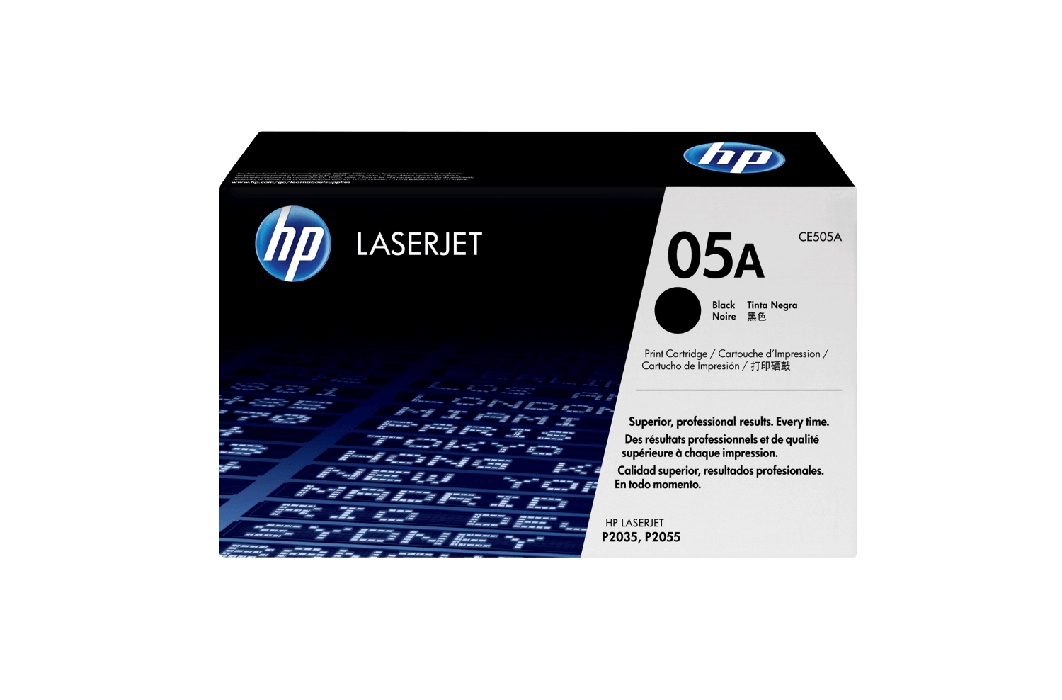 HP 05A svart original toner 2300 sider (CE505A)