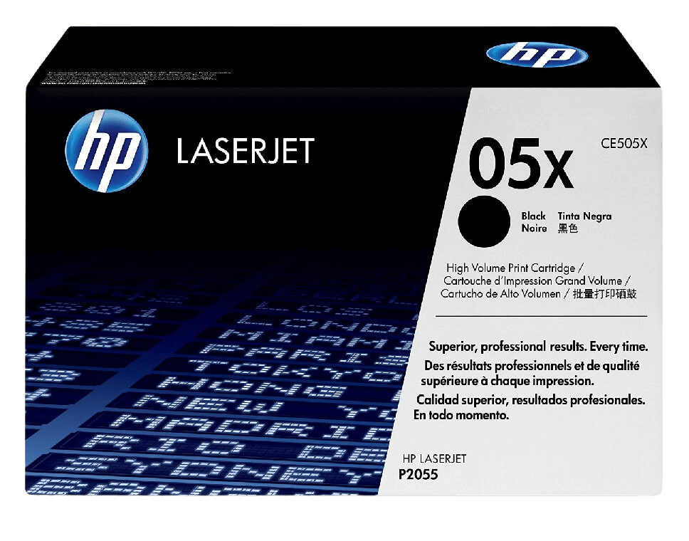 HP 05X XL svart original toner 6500 sider (CE505X)