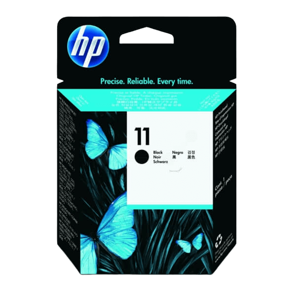 HP 11 XL svart tillbehör - original bläckpatron 8 ml. (C4810A)