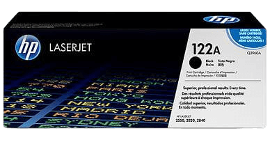 HP 122A svart original toner 5000 sider (Q3960A)