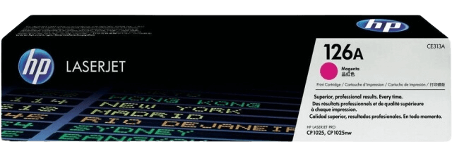 HP 126A magenta original toner 1000 sider (CE313A)