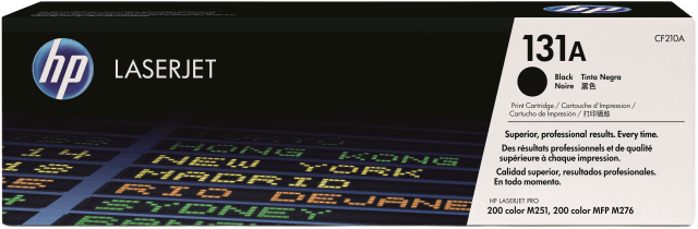 HP 131A svart original toner 1600 sider (CF210A)