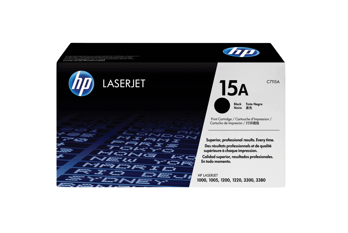 HP 15A svart original toner 2500 sider (C7115A)