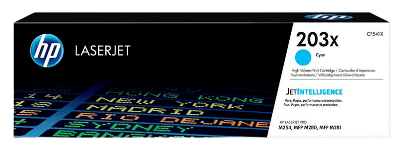 HP 203X XL cyan original toner 2500 sider (CF541X)