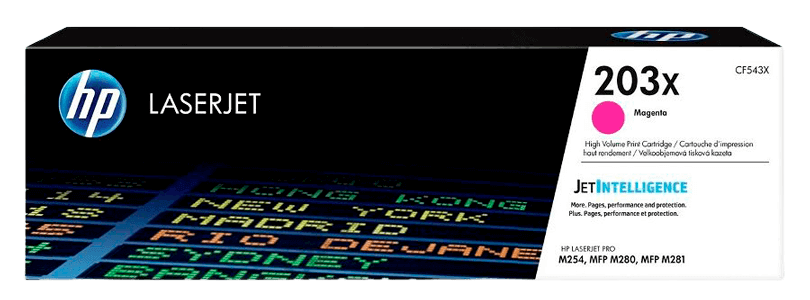 HP 203X XL magenta original toner 2500 sider (CF543X)