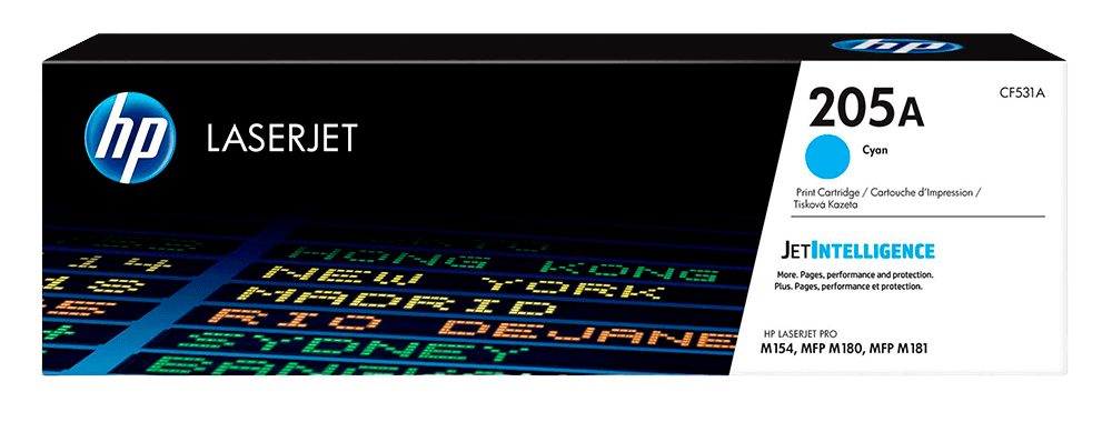 HP 205A cyan original toner 900 sider (CF531A)