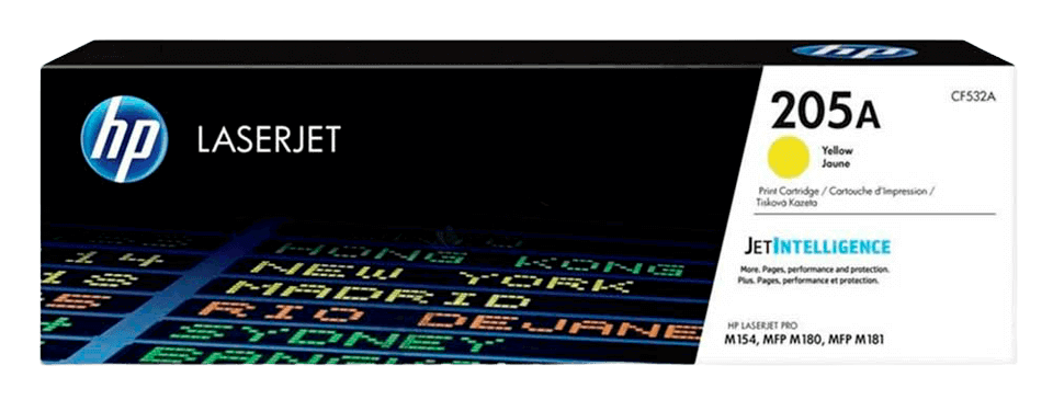 HP 205A gul original toner 900 sider (CF532A)