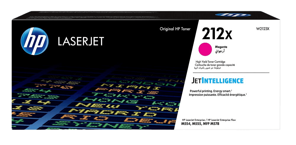 HP 212X XL magenta original toner 10000 sider (W2123X)