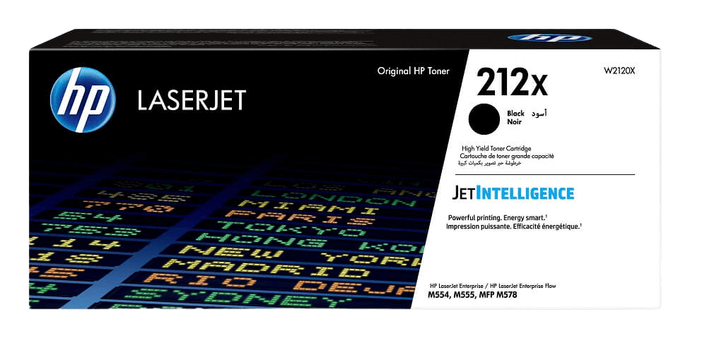 HP 212X XL svart original toner 13000 sider (W2120X)