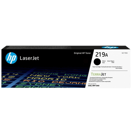 HP 219A svart original toner 1300 sider (W2190A)