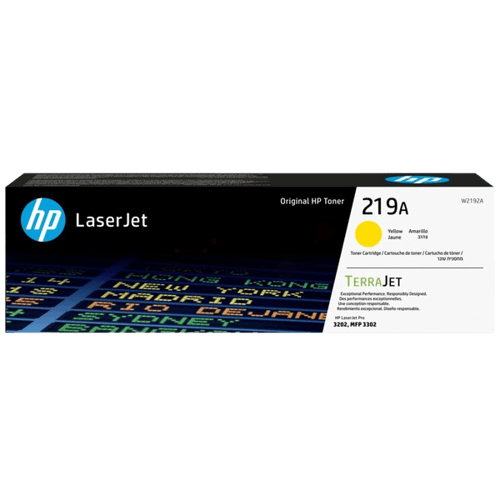 HP 219A gul original toner 1200 sider (W2192A)