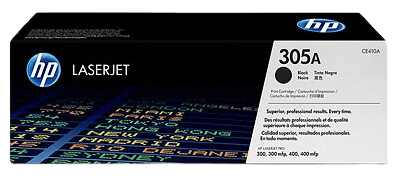 HP 305A svart original toner 2200 sider (CE410A)