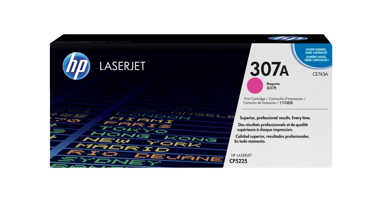 HP 307A magenta original toner 7300 sider (CE743A)