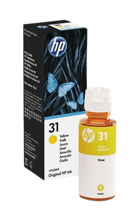 HP 31 gul original bläck refill 8000 sider (1VU28AE)