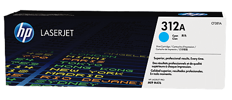 HP 312A cyan original toner 2700 sider (CF381A)