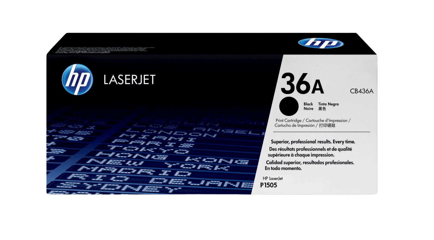 HP 36A svart original toner 2000 sider (CB436A)