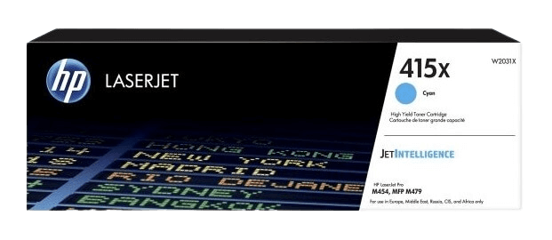 HP 415X XL cyan original toner 6000 sider (W2031X)