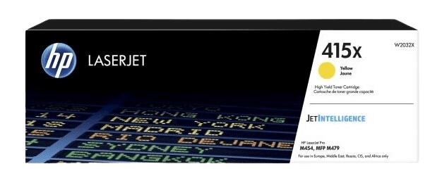 HP 415X XL gul original toner 6000 sider (W2032X)