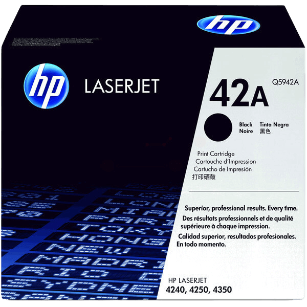 HP 42A svart original toner 10000 sider (Q5942A)