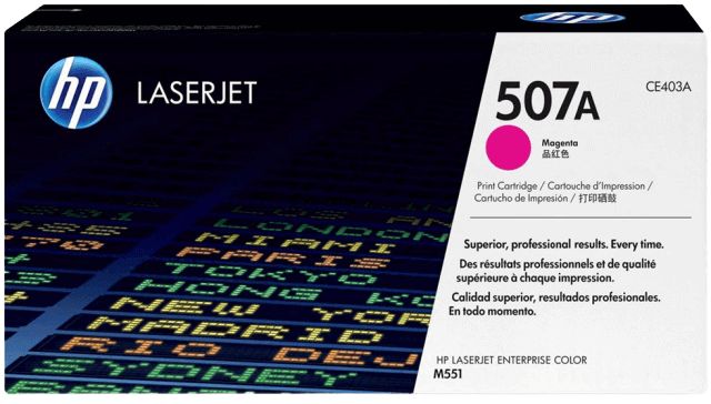 HP 507A magenta original toner 6000 sider (CE403A)