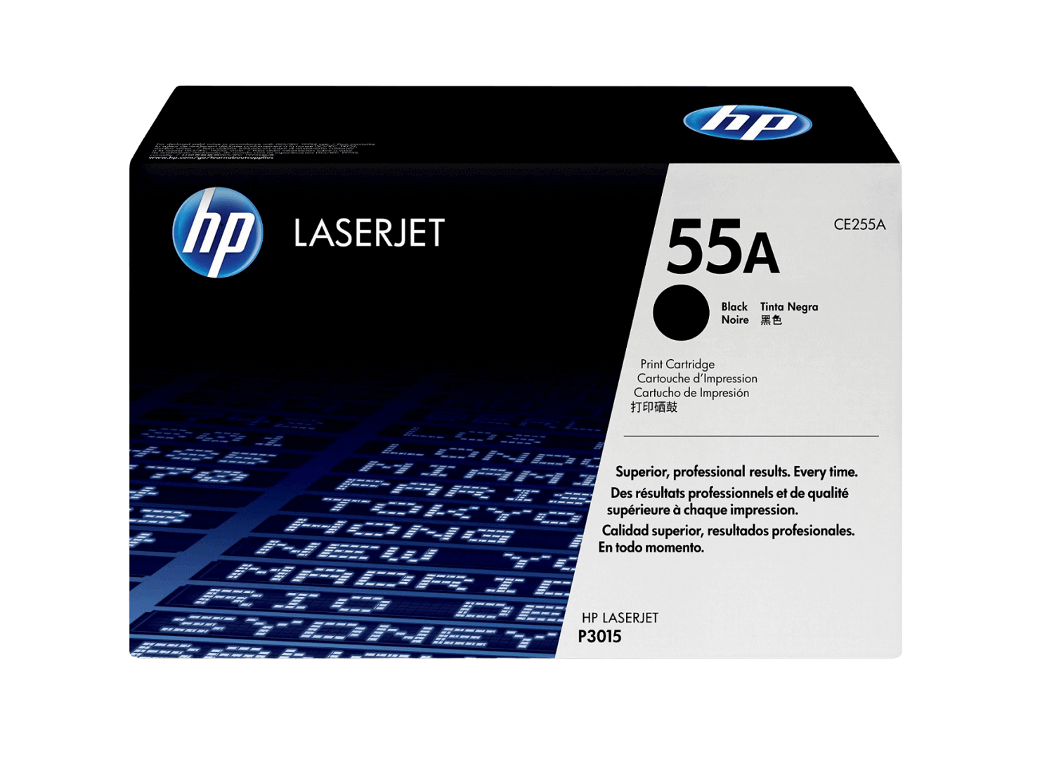 HP 55A svart original toner 6000 sider (CE255A)