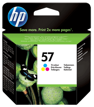 HP 57 XL 3 färger i en original bläckpatron 17 ml. (C6657AE)