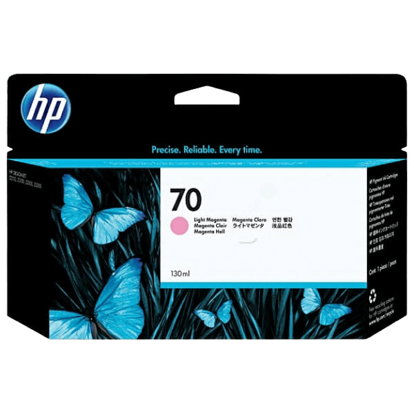 HP 70 ljus magenta original bläckpatron 130 ml. (C9455A)
