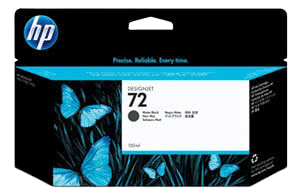 HP 72 XL matt svart original bläckpatron 130 ml. (C9403A)