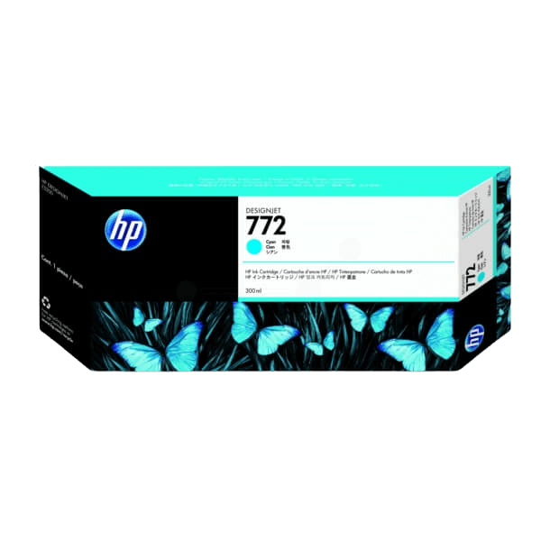 HP 772 XL cyan original bläckpatron 300 ml. (CN636A)