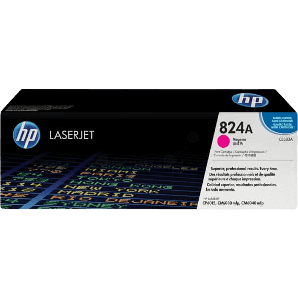 HP 824A magenta original toner 21000 sider (CB383A)