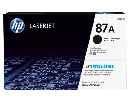 HP 87A svart original toner 9000 sider (CF287A)