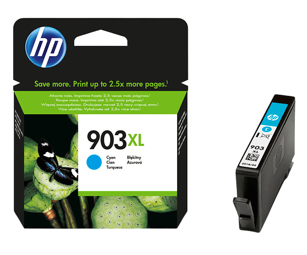 HP 903 XL cyan original bläckpatron 825 sider (T6M03AE)