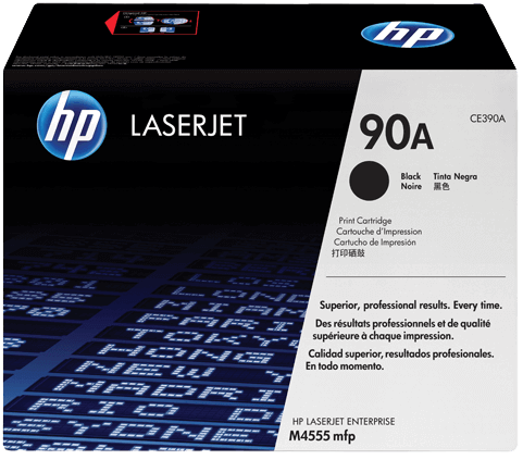 HP 90A svart original toner 10000 sider (CE390A)