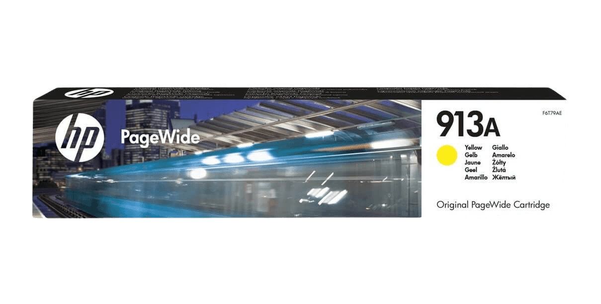 HP 913A gul original bläckpatron 3000 sider (F6T79AE)