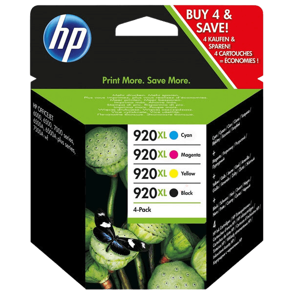 HP 920 XL CMYK original multipack 700 sider (C2N92AE)