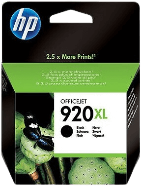 HP 920 XL svart original bläckpatron 1200 sider (CD975AE)