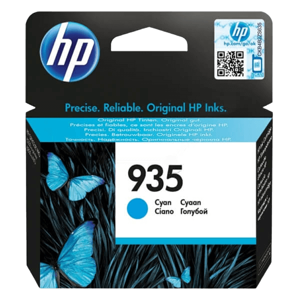 HP 935 cyan original bläckpatron 4 ml. (C2P20AE)