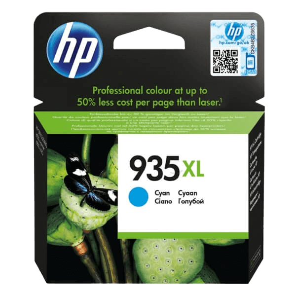 HP 935 XL cyan original bläckpatron 825 sider (C2P24AE)