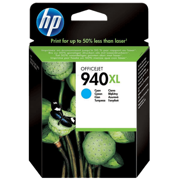 HP 940 XL cyan original bläckpatron 1400 sider (C4907AE)
