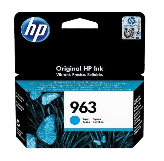 HP 963 cyan original bläckpatron 700 sider (3JA23AE)