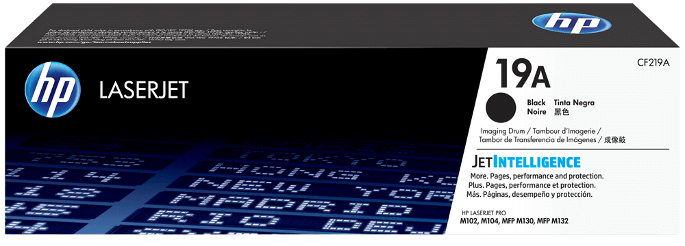 HP 19A svart tillbehör - original trumma 12000 sider (CF219A)