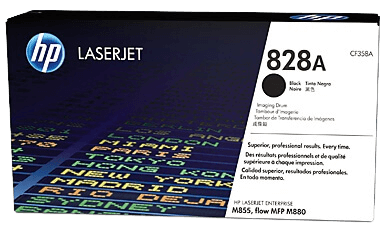 HP 828A svart tillbehör - original trumma 30000 sider (CF358A)