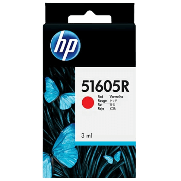 HP CJ3A röd original bläckpatron 3 ml. (51605R)