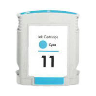 Kompatibel HP 11 cyan bläckpatron 28 ml. (C4836A)