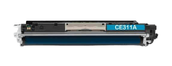 Kompatibel HP 126A cyan toner 1000 sider (CE311A)
